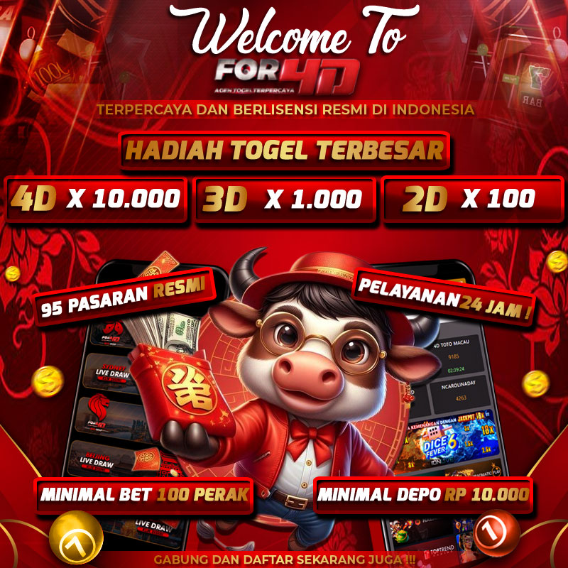 For4D Situs Toto Bet 100 Perak Lomba 3D 3 LINE Hadiah Jutaan