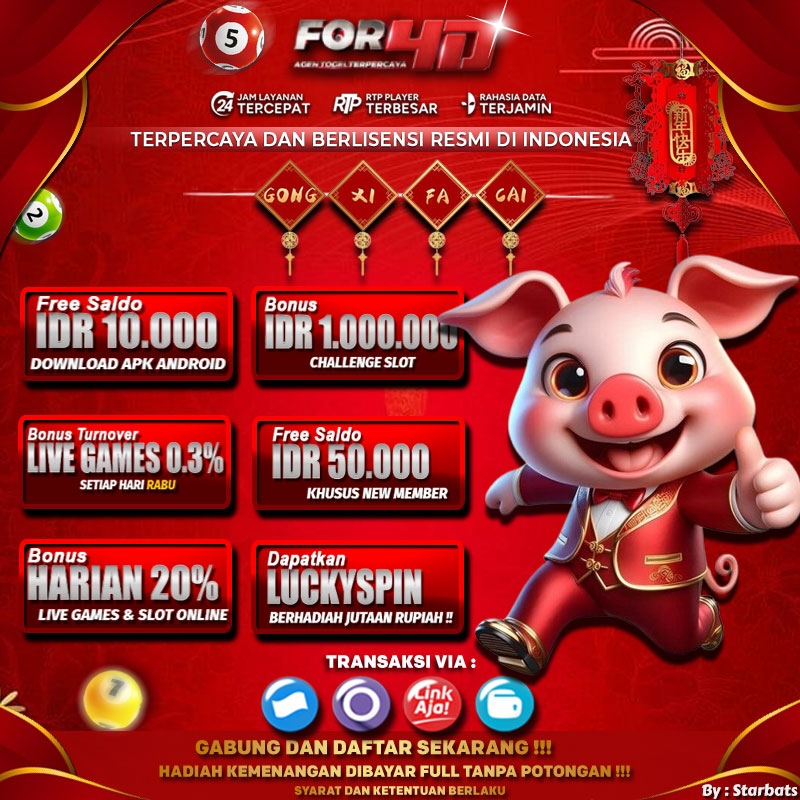 For4D Website Togel Online Terpercaya Bet 100 Perak