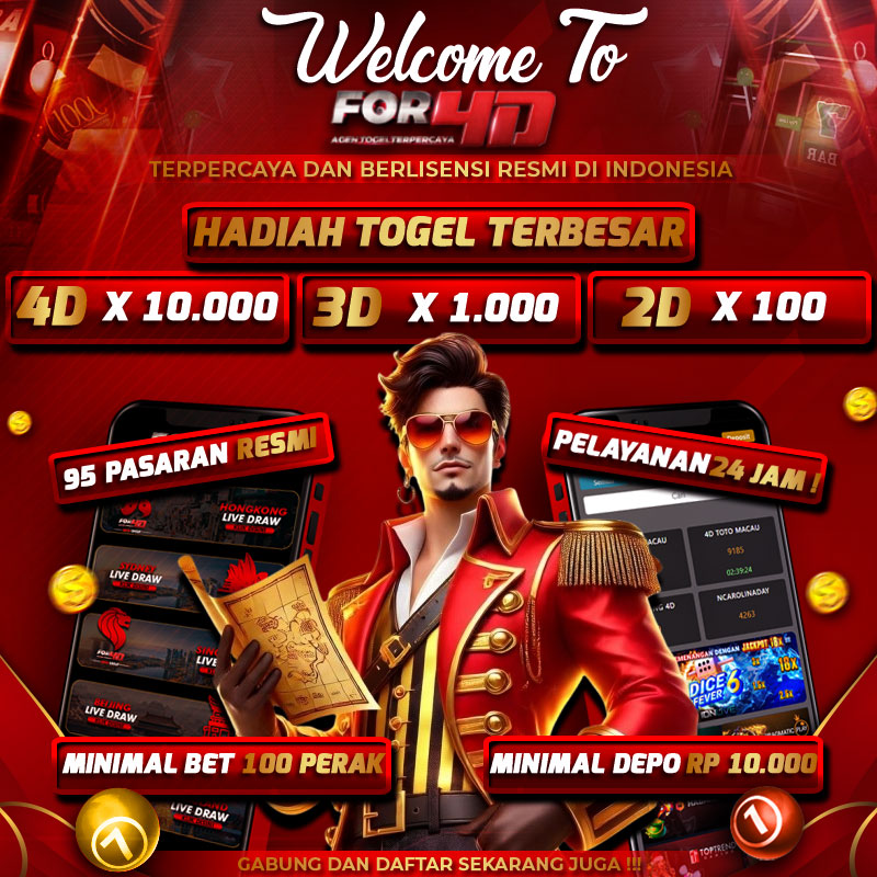 For4D Situs Toto Online Terpercaya Hadiah 4D 10 Juta