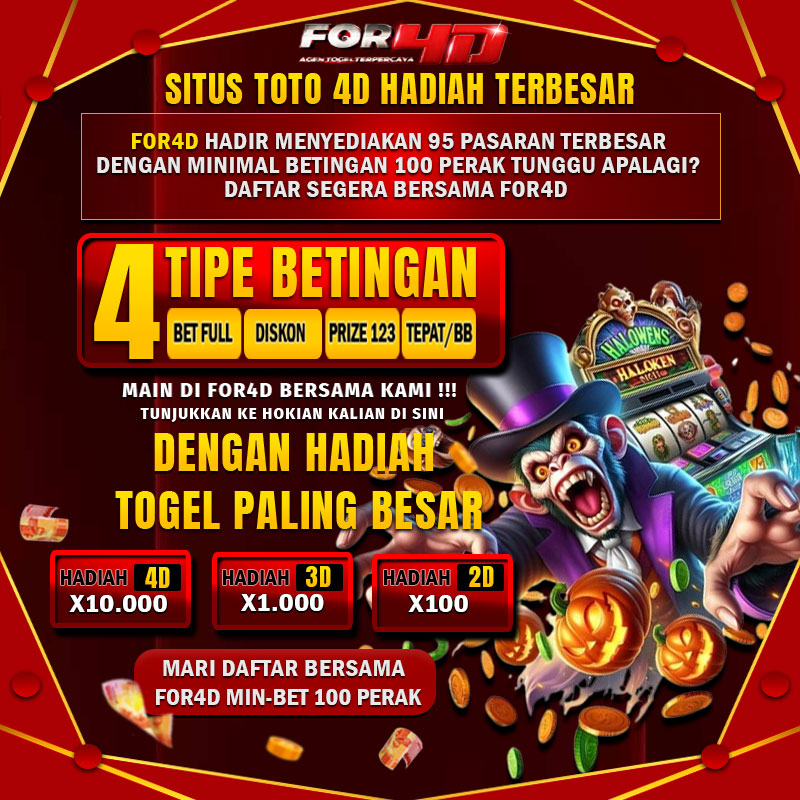 For4D Agen Resmi Toto 4D Terpercaya Deposit 10 Ribu