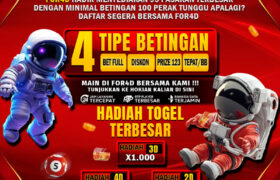 For4D Agen Toto 4D Terpercaya Deposit 10 Ribu