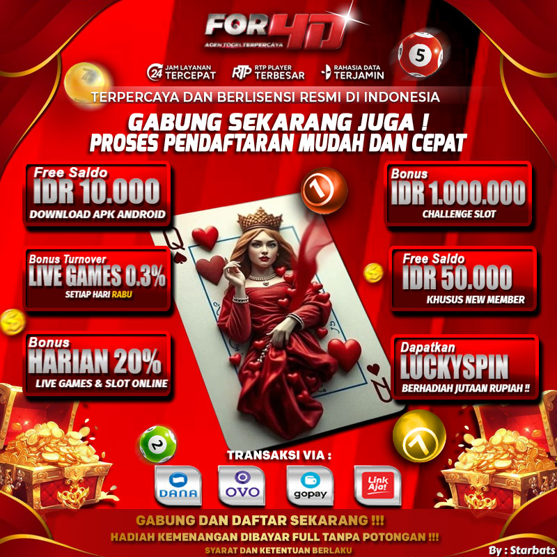 For4D Daftar 10 Situs Toto 4D Berlisensi Resmi Di Indonesia