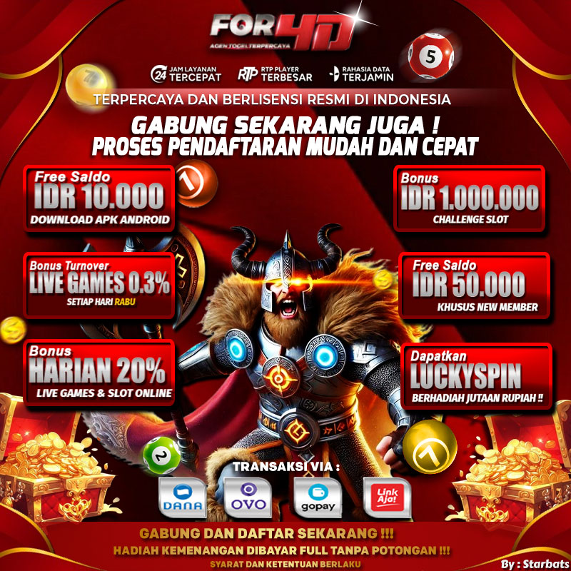 For4D Link Situs Toto Terpercaya Dengan Hadiah Togel Terbesar