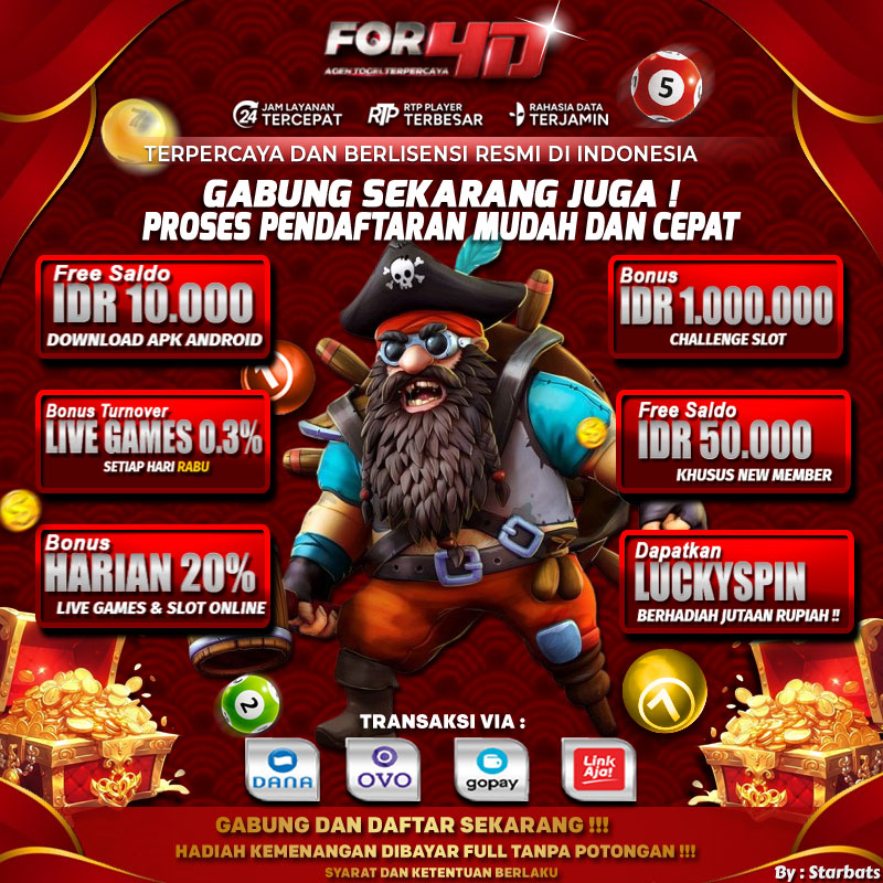 For4D Platform Situs Toto Resmi Bet 100 Perak