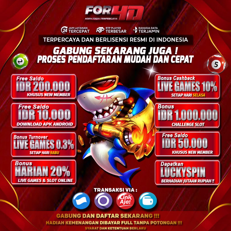 For4D Situs Resmi Bandar Toto 4D Terpercaya Di Indonesia